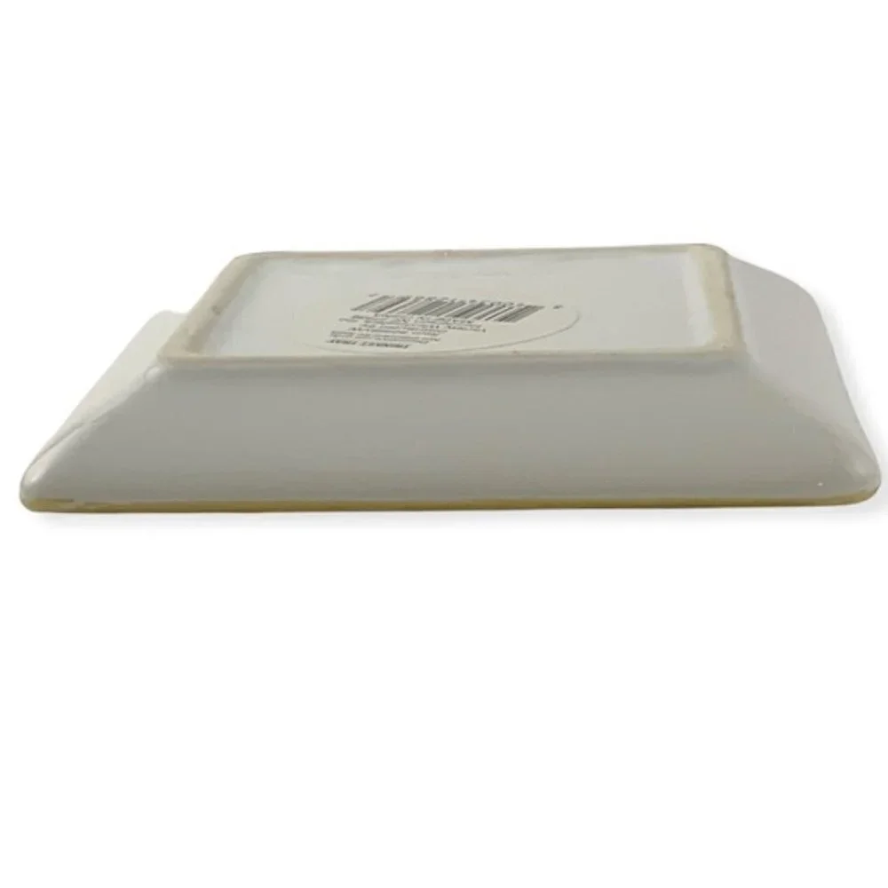 Trinket Tray “Less Week - More Weekend” For Keys Jewelry Trinkets Ceramic White